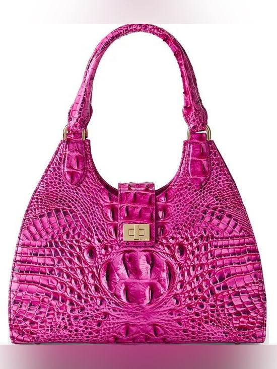 Brahmin Handbags - Brahmin Adrian Satchel Electric Fuchsia Melbourne Leather NWT